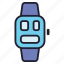 smartwatch, gadget, wristwatch, iwatch, device, watch, ui, cards, user interface 