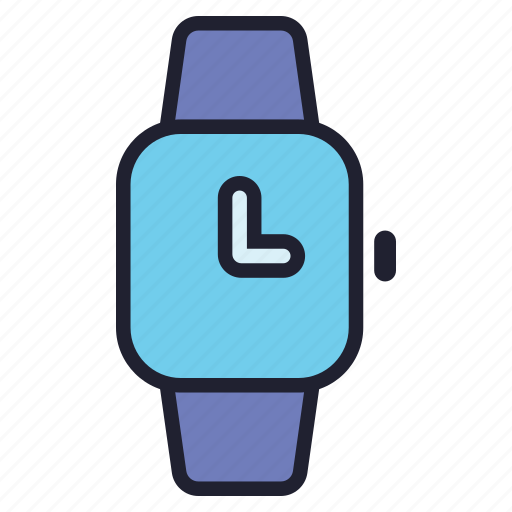 Smartwatch, time, gadget, wristwatch, iwatch, clock, device icon - Download on Iconfinder
