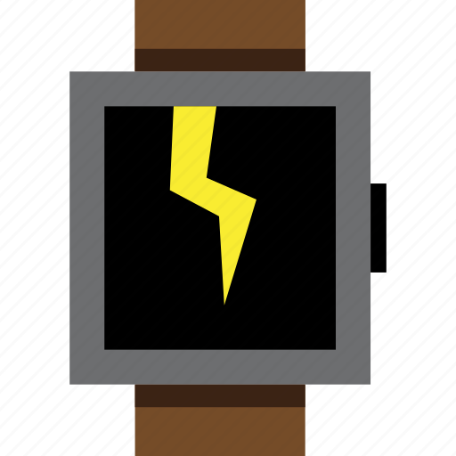 Bad, broken, damage, smartwatch, watch, wrist icon - Download on Iconfinder