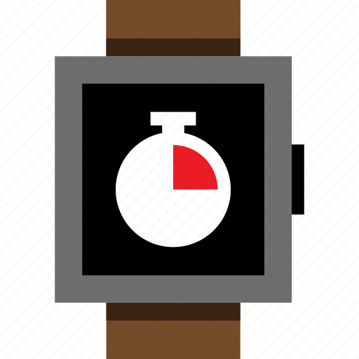 Chronometer, smartwatch, stopwatch, timer, watch, wrist icon - Download on Iconfinder