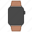 apple, apple watch, brown, iwatch, smartwatch, watch 