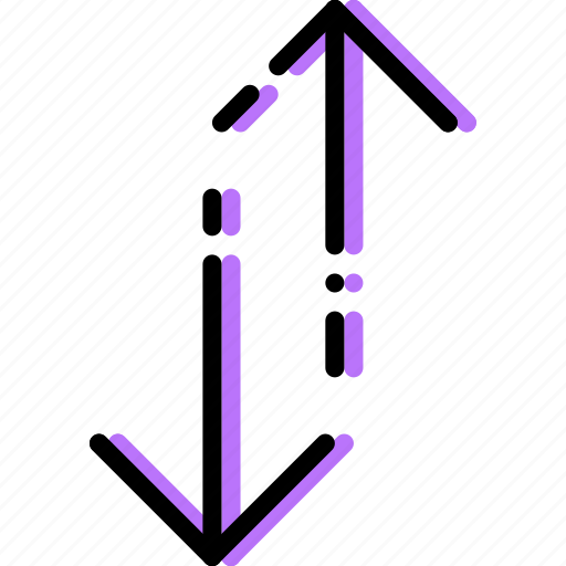 Arrow, both, direction, orientation, vertical, ways icon - Download on Iconfinder