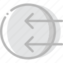arrow, direction, import, in, orientation 