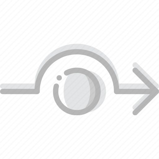 Around, arrow, detour, direction, orientation icon - Download on Iconfinder