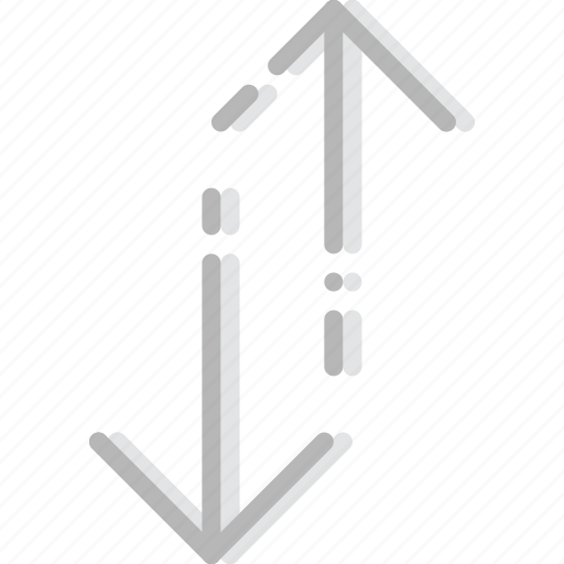 Arrow, both, direction, orientation, vertical, ways icon - Download on Iconfinder