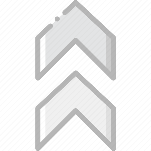 Arrow, direction, double, orientation, up icon - Download on Iconfinder
