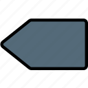 arrow, backward, direction, orientation