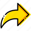 arrow, direction, forward, orientation 