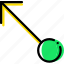 arrow, direction, drag, left, orientation, top 