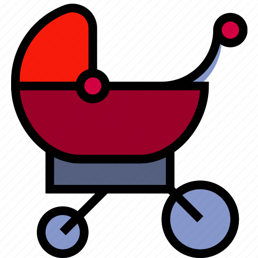 Baby, child, kid, sleeping, stroller icon - Download on Iconfinder