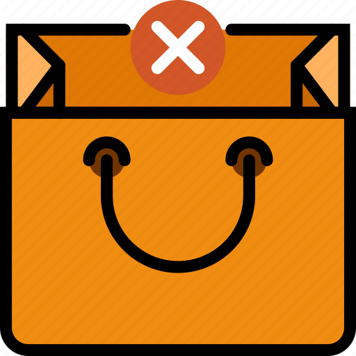 Bag, business, contents, delete, finance, marketing icon - Download on Iconfinder