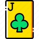 card, casino, clubs, gamble, jack, of, play
