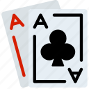 aces, card, casino, gamble, play 