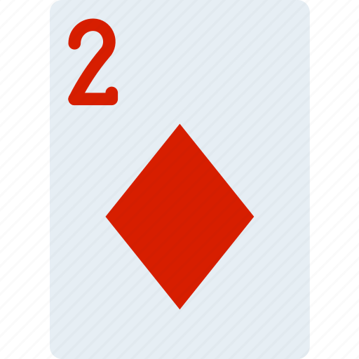 Card, casino, diamonds, gamble, of, play, two icon - Download on Iconfinder