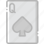 card, casino, gamble, of, play, queen, spades 