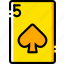 card, casino, five, gamble, of, play, spades 