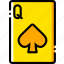 card, casino, gamble, of, play, queen, spades 