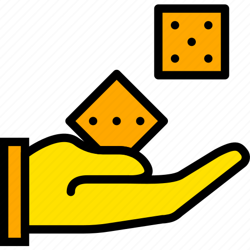 Card, casino, dices, gamble, play, roll icon - Download on Iconfinder