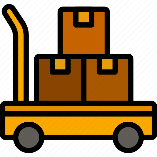 Delivery, forklift, logistics, transport icon - Download on Iconfinder
