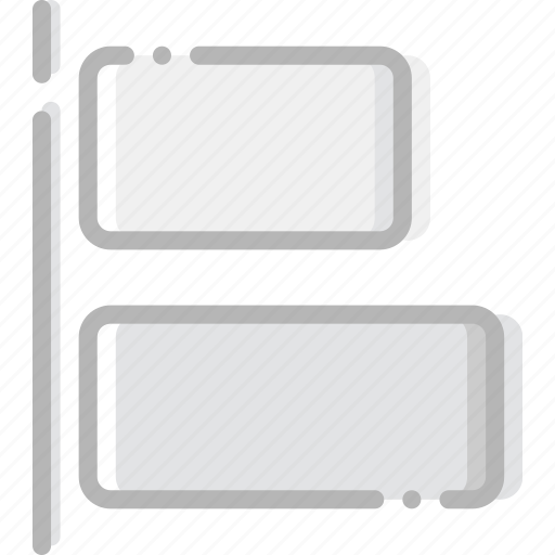 Align, design, graphic, horizontal, left, tool icon - Download on Iconfinder