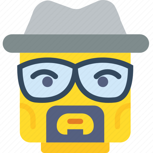 Emoji, emoticon, face, heisenberg icon - Download on Iconfinder