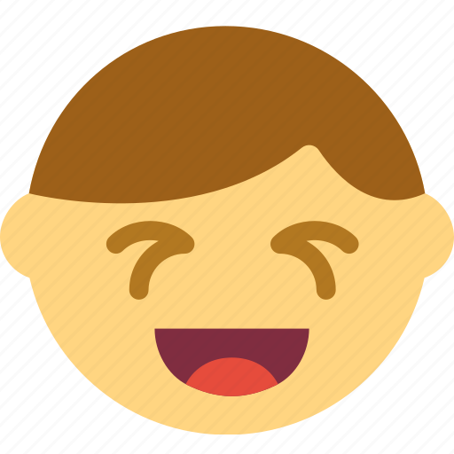 Emoji, emoticon, face, laughing icon - Download on Iconfinder