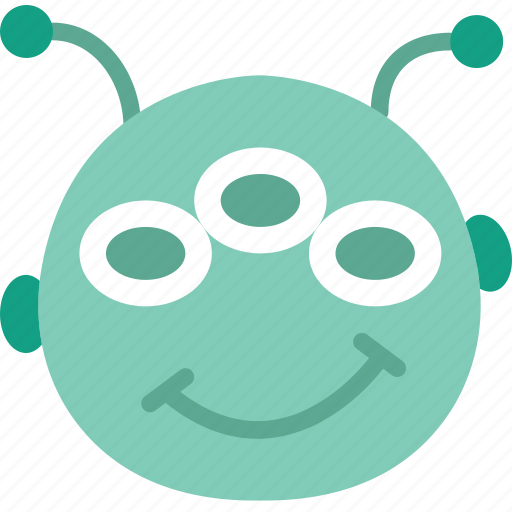 Alien, emoji, emoticon, face icon - Download on Iconfinder