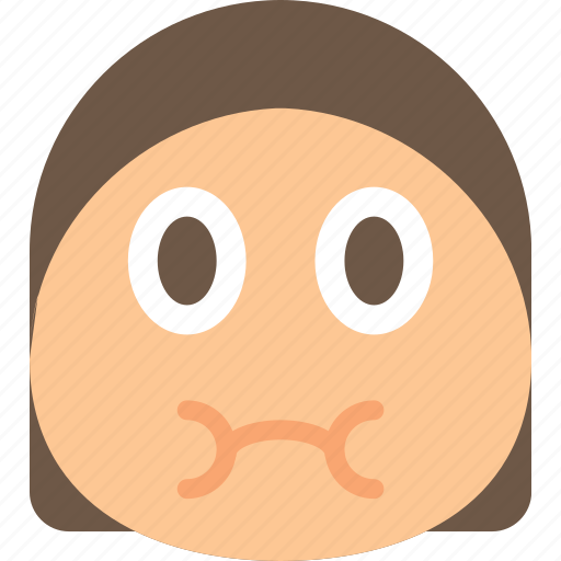 Emoji, emoticons, emotion, girl, sick icon - Download on Iconfinder