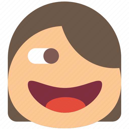Emoji, emoticons, emotion, girl icon - Download on Iconfinder