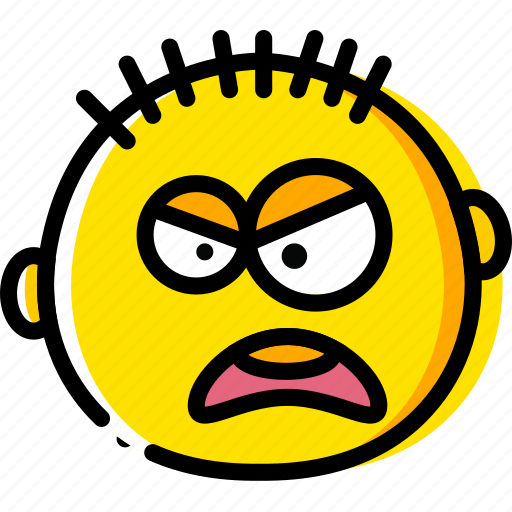 Emoji, emoticon, face, yeling icon - Download on Iconfinder