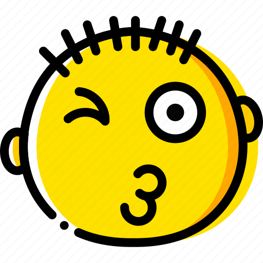 Emoji, emoticon, face, flirty icon - Download on Iconfinder