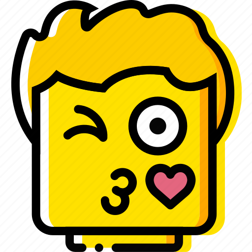 Emoji, emoticon, face, flirt icon - Download on Iconfinder