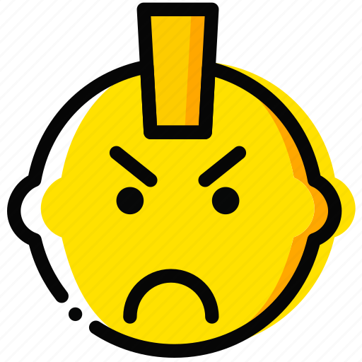 Emoji, emoticon, face, punk icon - Download on Iconfinder