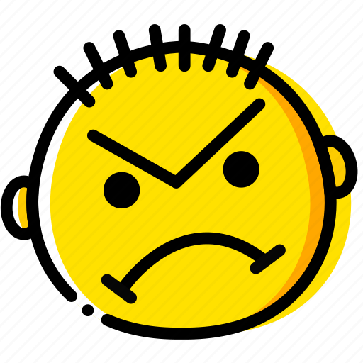 Angry, emoji, emoticon, face icon - Download on Iconfinder