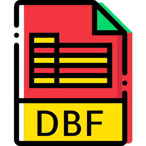 Dbf, extentions, file, types icon - Download on Iconfinder