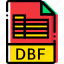 dbf, extentions, file, types 