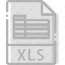 directory, document, file, xls