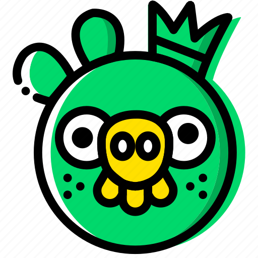 Entertain, game, king, pig, play icon - Download on Iconfinder