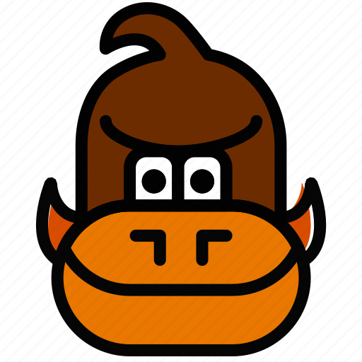 Donkey, fun, games, kong, play icon - Download on Iconfinder