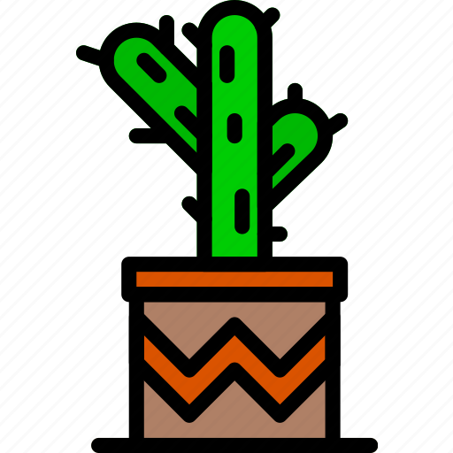 Cactus, flower, garden, plant, soil icon - Download on Iconfinder