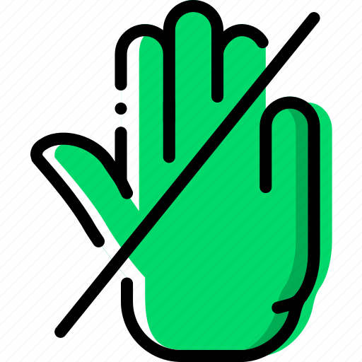 Entry, finger, gesture, hand, interaction, no icon - Download on Iconfinder