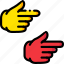 finger, gesture, hand, interaction, right, show 