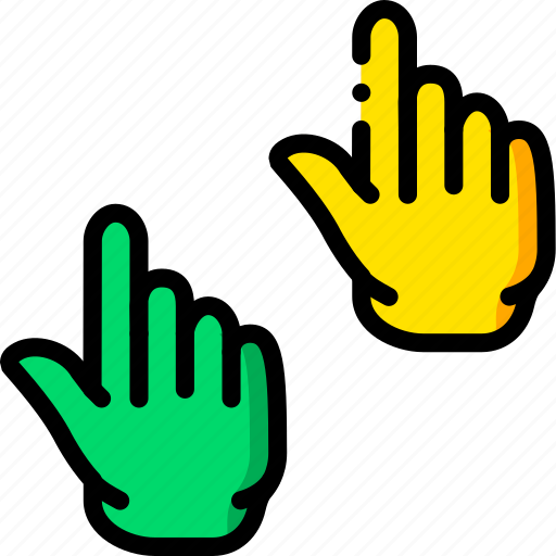 Finger, gesture, hand, interaction, show, up icon - Download on Iconfinder