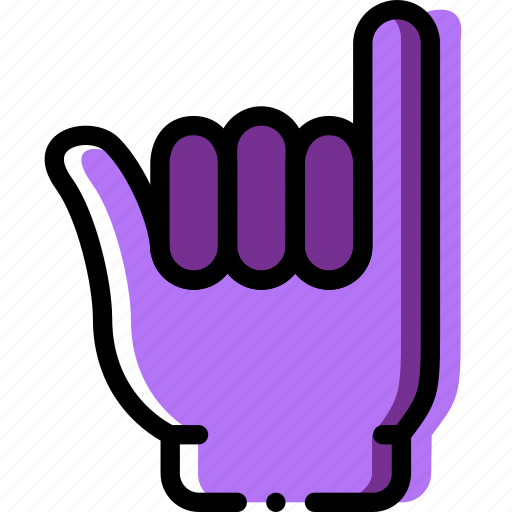 Finger, gesture, hand, interaction, pinkie icon - Download on Iconfinder