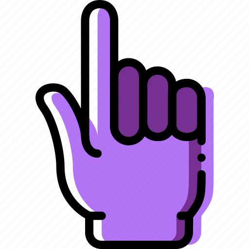 Finger, fingers, gesture, hand, interaction, two icon - Download on Iconfinder