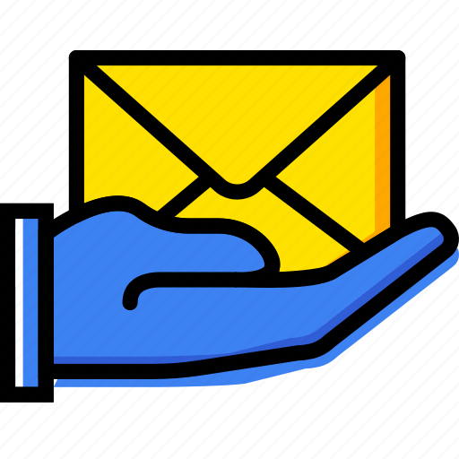 Email, finger, gesture, give, hand, interaction icon - Download on Iconfinder