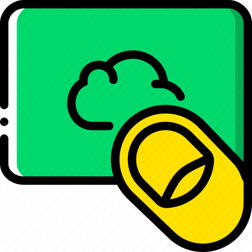 Cloud, finger, gesture, hand, interaction, service icon - Download on Iconfinder