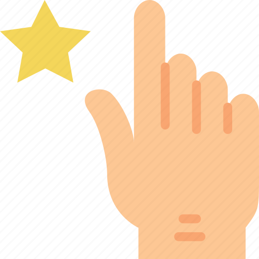Favorite, finger, gesture, hand, interaction icon - Download on Iconfinder