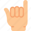 finger, gesture, hand, interaction, pinkie 