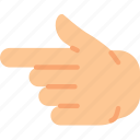 finger, gesture, hand, interaction, left, show 